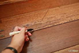 Scratches in wooden floors 1